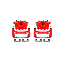 Load image into Gallery viewer, PowerStop Front Red Calipers w/Brackets - Pair fits 2005-2010 Jeep Commander / Grand Cherokee - Main Product View