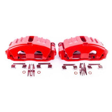 Load image into Gallery viewer, PowerStop Front Red Calipers w/Brackets - Pair fits 2005-2013 Chevrolet Corvette - Main Product View