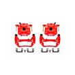 Load image into Gallery viewer, PowerStop Front Red Calipers w/Brackets - Main Product View