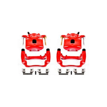 Load image into Gallery viewer, PowerStop Front Red Calipers w/Brackets - Main Product View
