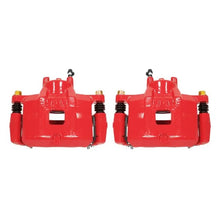 Load image into Gallery viewer, PowerStop Front Red Calipers w/Brackets - Pair fits 2007-2012 Dodge Caliber - Main Product View