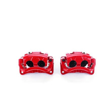 Load image into Gallery viewer, PowerStop Front Red Calipers w/Brackets - Main Product View