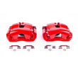Load image into Gallery viewer, PowerStop Front Red Calipers w/Brackets - Pair fits 2009-2015 Mercedes-Benz C250 / C300 - Main Product View