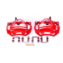 Load image into Gallery viewer, PowerStop Front Red Calipers w/Brackets - Main Product View
