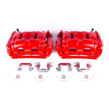 Load image into Gallery viewer, PowerStop Front Red Calipers w/Brackets - Main Product View