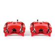Load image into Gallery viewer, PowerStop Front Red Calipers w/Brackets - Pair fits 2013-2022 Nissan Altima / Leaf - Main Product View