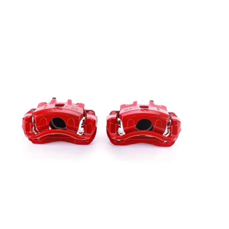 PowerStop Front Red Calipers w/Brackets Pair fits 2010 Hyundai Elantra Blue / 2007-2010 Hyundai Elantra Gls / 2007 Hyundai...