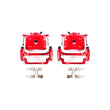 Load image into Gallery viewer, PowerStop Front Red Calipers w/Brackets - Main Product View