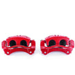 Load image into Gallery viewer, PowerStop Front Red Calipers w/Brackets - Main Product View