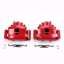 Load image into Gallery viewer, PowerStop Front Red Calipers w/Brackets Pair fits Chrysler Town / 2001-2007 Chrysler Town &amp; / 2003 Chrysler Voyager LX / 2...
