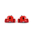 Load image into Gallery viewer, PowerStop Front Red Calipers w/Brackets - Main Product View