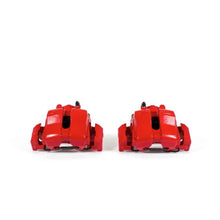 Load image into Gallery viewer, PowerStop Front Red Calipers w/Brackets - Main Product View