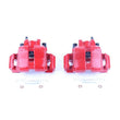 Load image into Gallery viewer, PowerStop Front Red Calipers w/Brackets - Main Product View