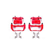 Load image into Gallery viewer, PowerStop Front Red Calipers w/Brackets - Main Product View
