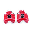 Load image into Gallery viewer, PowerStop Front Red Calipers w/o Brackets - Pair fits 2000-2004 Ford Focus - Main Product View