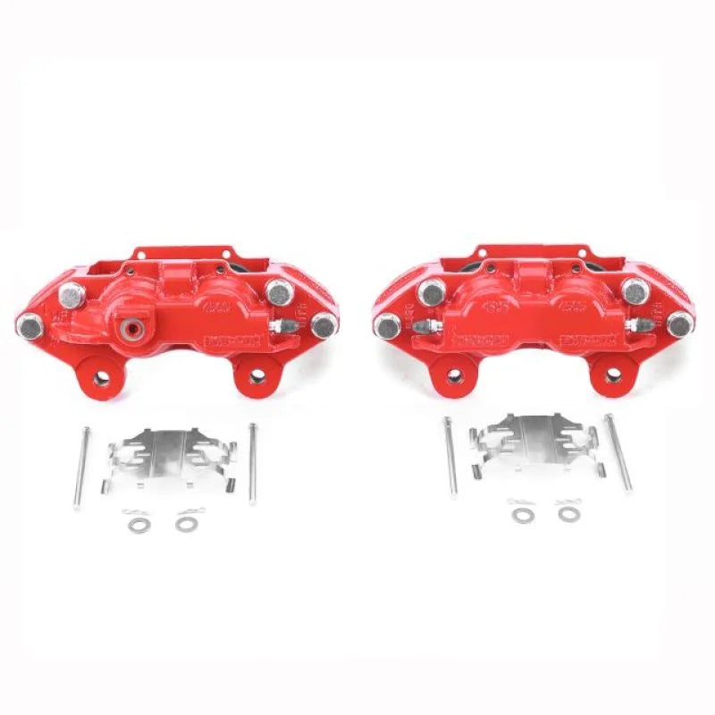 PowerStop Front Red Calipers w/o Brackets - Main Product View