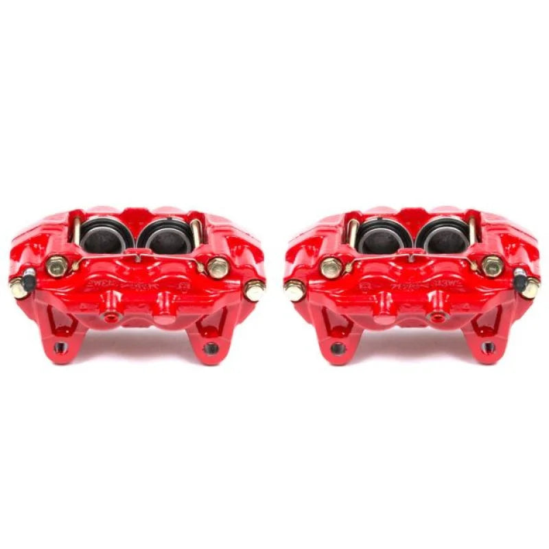 PowerStop Front Red Calipers w/o Brackets - Main Product View