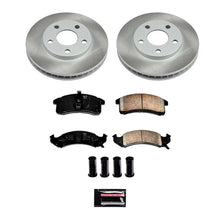 Load image into Gallery viewer, PowerStop Front Semi-Coated Rotor Kit fits 1992 1993 Pontiac Trans SPORT / 1992 1993 Buick LeSabre Custom / 1991-1993 Buic...