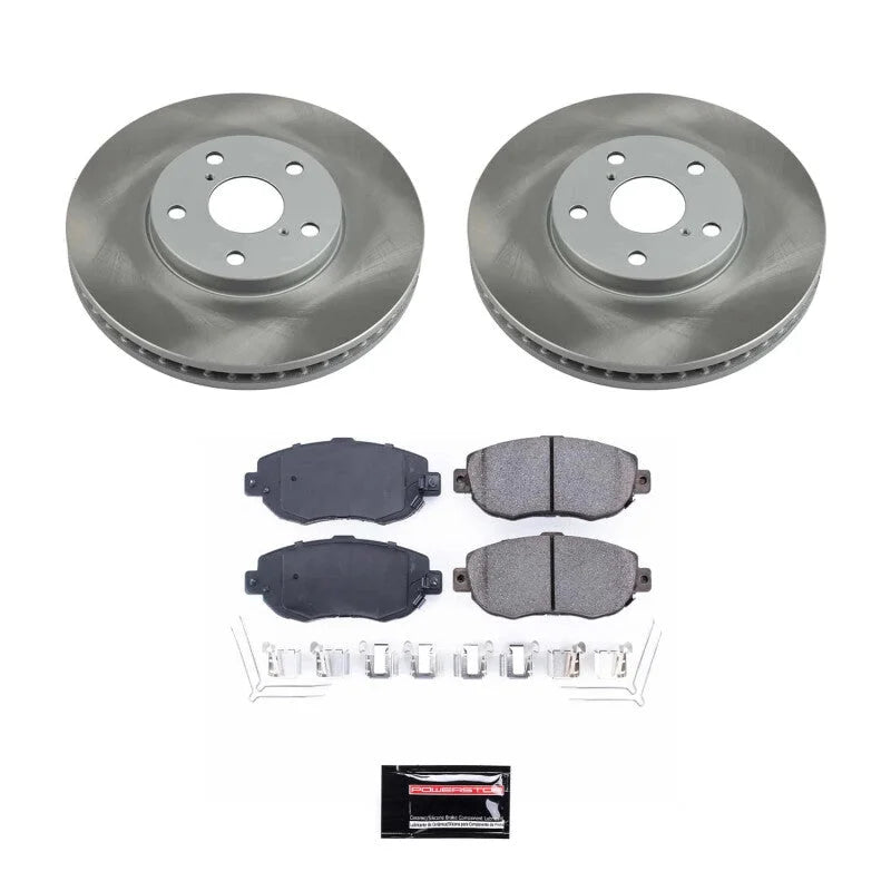 PowerStop Front Semi-Coated Rotor Kit fits 1993-2005 Lexus GS300 / 1998-2000 Lexus GS400 / 2001-2005 Lexus GS430 / 2001-20...