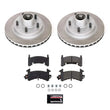 Load image into Gallery viewer, PowerStop Front Semi-Coated Rotor Kit fits 1995-1997 Chevrolet Blazer / 1996 1997 Chevrolet Blazer LS / 1994-2003 Chevrole...