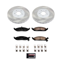 Load image into Gallery viewer, PowerStop Front Semi-Coated Rotor Kit fits 1995-1997 Chrysler Cirrus LX / 1995-2000 Chrysler Cirrus Lxi / 1995-2000 Dodge ...