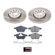 Load image into Gallery viewer, PowerStop Front Semi-Coated Rotor Kit fits 1996-1998 Audi A4 / A4 Quattro