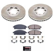 Load image into Gallery viewer, PowerStop Front Semi-Coated Rotor Kit fits 1996-1998 Nissan Pathfinder LE