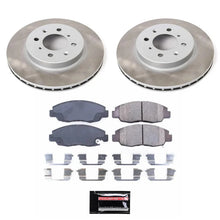 Load image into Gallery viewer, PowerStop Front Semi-Coated Rotor Kit fits 1996-2005 2010-2014 Honda Civic / Insight