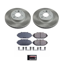 Load image into Gallery viewer, PowerStop Front Semi-Coated Rotor Kit fits 1998-2002 Ford Crown Victoria / 2002 Ford Crown Victoria LWB / 1998-1999 Lincol...