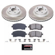 Load image into Gallery viewer, PowerStop Front Semi-Coated Rotor Kit fits 1998-2002 Subaru Forester / 1998-2001 Subaru Impreza / 1997-2002 Subaru Legacy ...