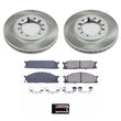Load image into Gallery viewer, PowerStop Front Semi-Coated Rotor Kit fits 1998-2004 Nissan Frontier