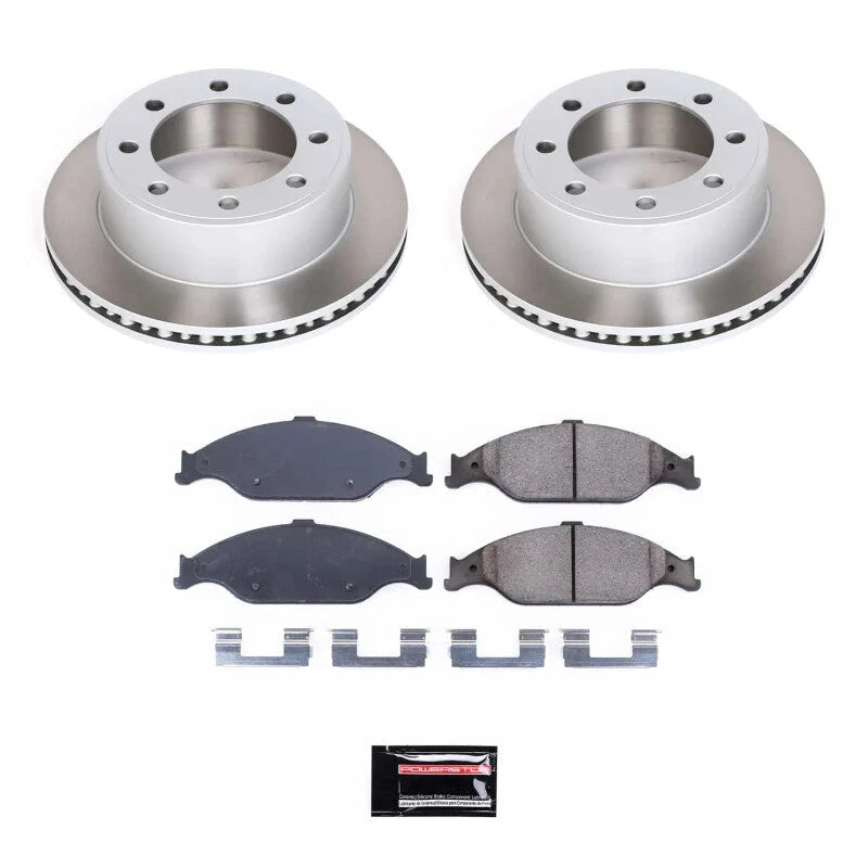 PowerStop Front Semi-Coated Rotor Kit fits 1999-2004 Ford Mustang