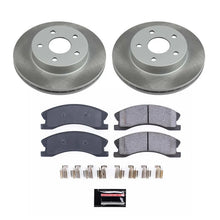 Load image into Gallery viewer, PowerStop Front Semi-Coated Rotor Kit fits 1999-2004 Jeep Grand Cherokee