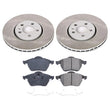 Load image into Gallery viewer, PowerStop Front Semi-Coated Rotor Kit fits 1999 Volkswagen Golf / 1998-1999 Volkswagen Jetta