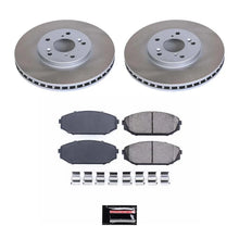 Load image into Gallery viewer, PowerStop Front Semi-Coated Rotor Kit fits 2001-2002 Acura MDX / 1999-2002 Honda Odyssey CARGO / 1999-2004 Honda Odyssey E...