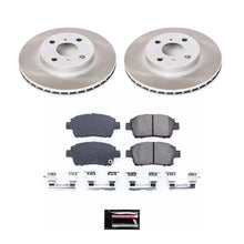 Load image into Gallery viewer, PowerStop Front Semi-Coated Rotor Kit fits 2001-2003 Toyota Prius