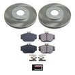 Load image into Gallery viewer, PowerStop Front Semi-Coated Rotor Kit fits 2001-2004 Ford Taurus LX / 2001-2007 Ford Taurus SE / 1996-1999 Ford Taurus SHO...
