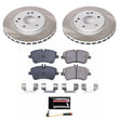 Load image into Gallery viewer, PowerStop Front Semi-Coated Rotor Kit fits 2001-2005 Mercedes-Benz C240 / 2002-2005 Mercedes-Benz C230 Kompressor