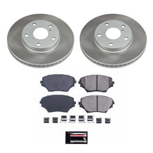 Load image into Gallery viewer, PowerStop Front Semi-Coated Rotor Kit fits 2001-2005 Toyota RAV4 / 2005 Toyota RAV4 L