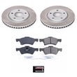 Load image into Gallery viewer, PowerStop Front Semi-Coated Rotor Kit fits 2001-2007 Chrysler Town &amp; / 2006 2007 Dodge Caravan / 2003-2007 Dodge Caravan C...