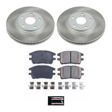 Load image into Gallery viewer, PowerStop Front Semi-Coated Rotor Kit fits 2002-2003 Lexus RX300