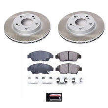 Load image into Gallery viewer, PowerStop Front Semi-Coated Rotor Kit fits 2002-2006 Acura RSX / 2004-2005 Honda Civic Si