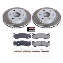 Load image into Gallery viewer, PowerStop Front Semi-Coated Rotor Kit fits 2002-2006 Cadillac Escalade / 2003-2006 Cadillac Escalade ESV / 2002-2006 Cadil...