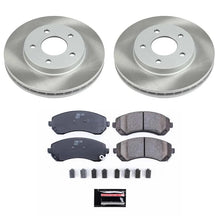 Load image into Gallery viewer, PowerStop Front Semi-Coated Rotor Kit fits 2002-2007 Buick Rendezvous CX / 2002-2003 2005 Buick Rendezvous CX Plus / 2005 ...