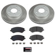 Load image into Gallery viewer, PowerStop Front Semi-Coated Rotor Kit fits 2002-2007 Jeep Liberty