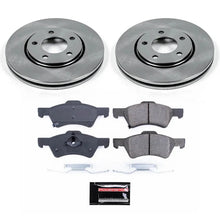 Load image into Gallery viewer, PowerStop Front Semi-Coated Rotor Kit fits 2003-2004 Dodge Caravan