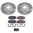 Load image into Gallery viewer, PowerStop Front Semi-Coated Rotor Kit fits 2003-2005 Hyundai XG350 / 2004-2006 Kia Amanti