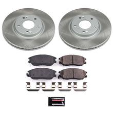 Load image into Gallery viewer, PowerStop Front Semi-Coated Rotor Kit fits 2003-2005 Hyundai XG350 / 2004-2006 Kia Amanti