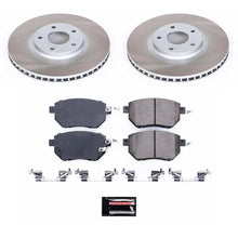 Load image into Gallery viewer, PowerStop Front Semi-Coated Rotor Kit fits 2003-2005 Infiniti FX35 / 2003-2005 Infiniti FX45 / 2005 2006 Nissan Altima SE-...