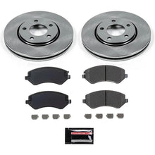 Load image into Gallery viewer, PowerStop Front Semi-Coated Rotor Kit fits 2003-2007 Chrysler Town &amp; / 2001 2002 Chrysler Voyager / 2001-2003 Chrysler Voy...